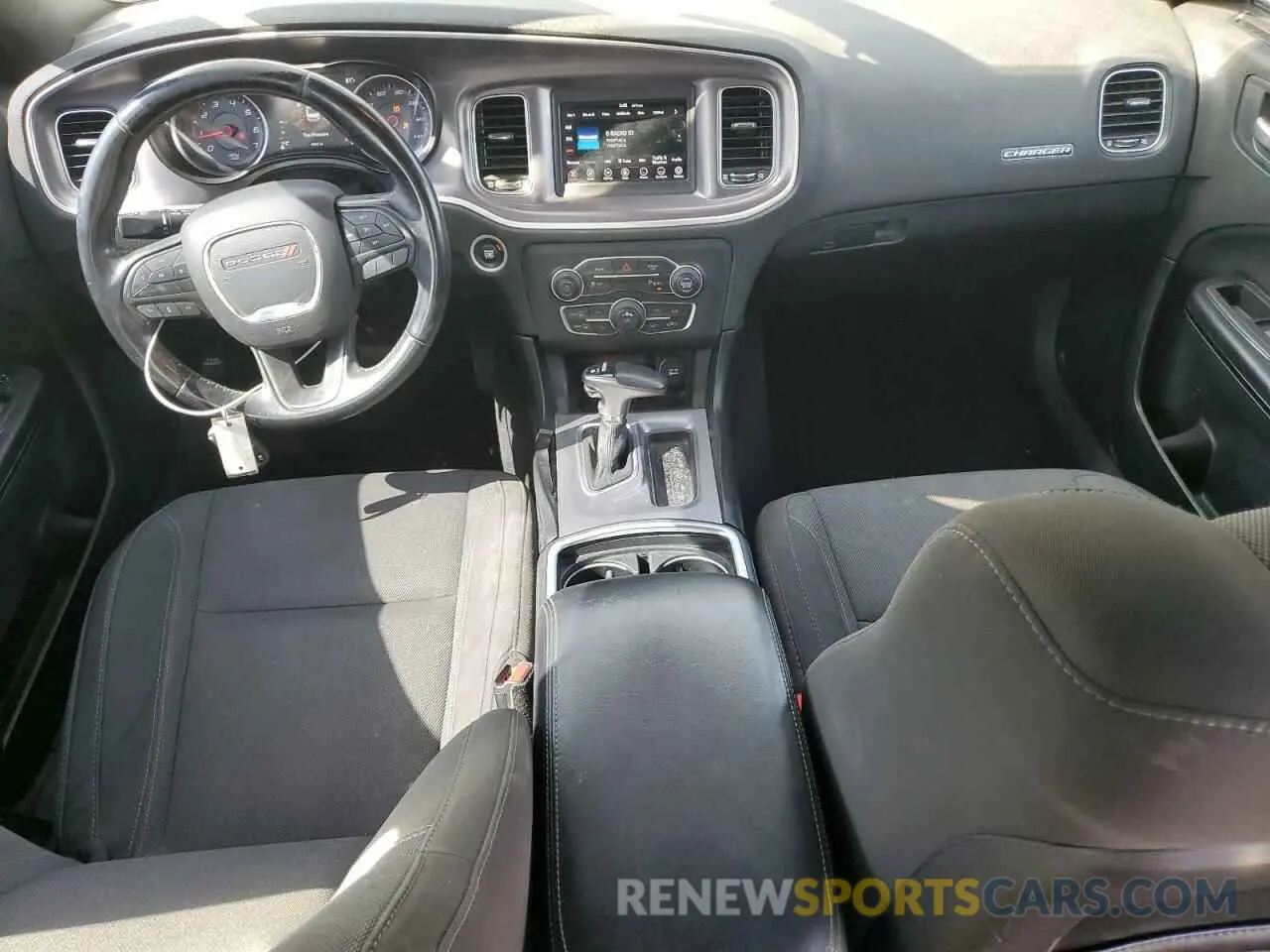 8 Photograph of a damaged car 2C3CDXBG1KH668316 DODGE CHARGER 2019