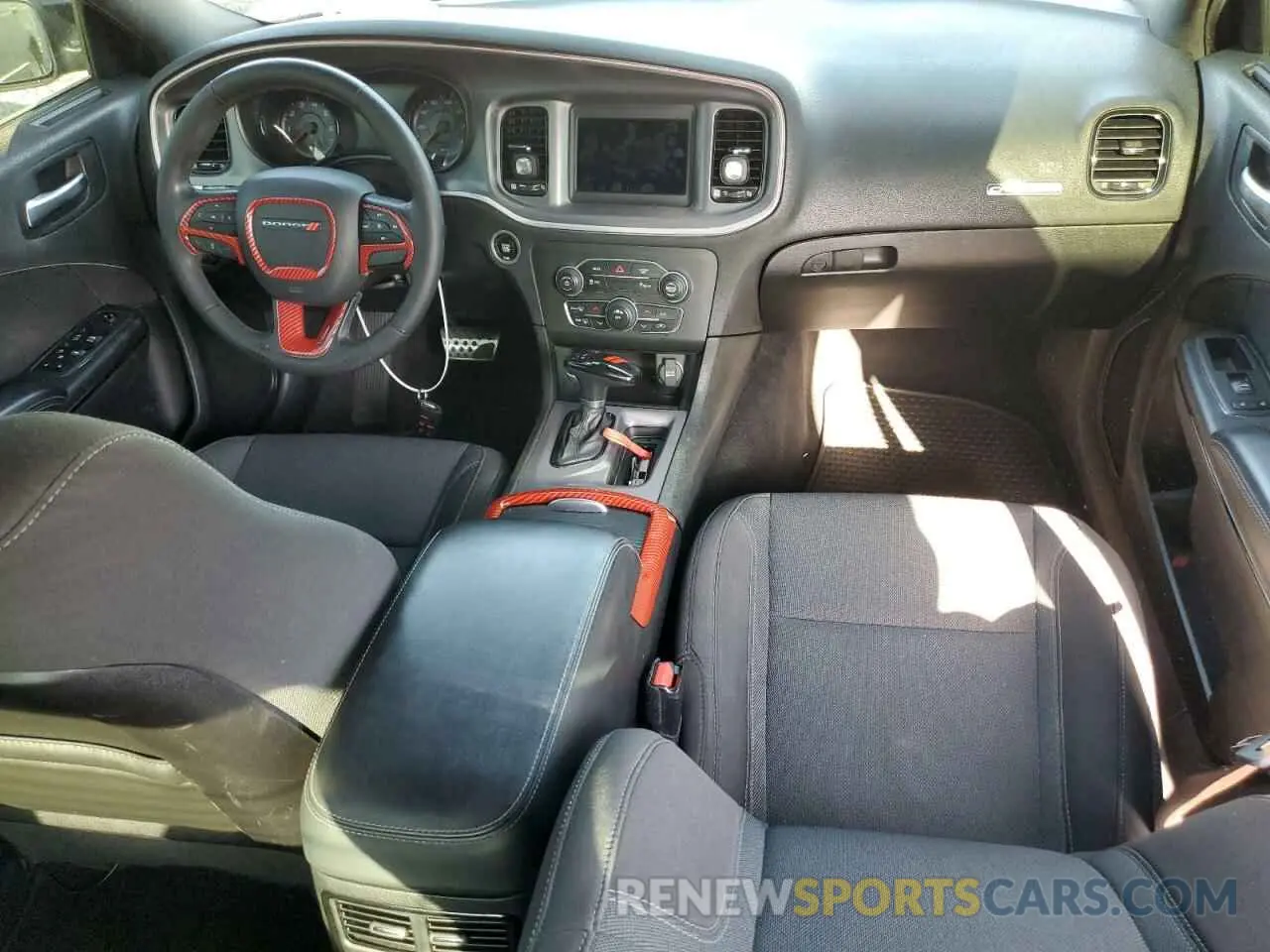 8 Photograph of a damaged car 2C3CDXBG1KH697184 DODGE CHARGER 2019