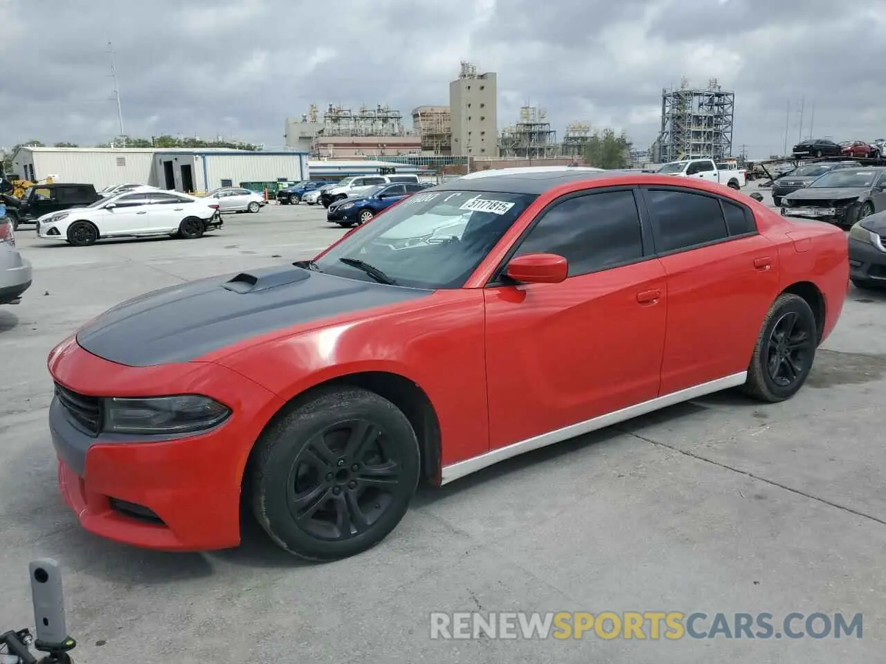 1 Photograph of a damaged car 2C3CDXBG1KH710063 DODGE CHARGER 2019