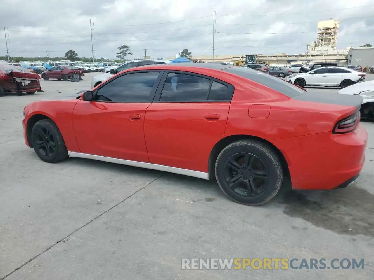 2 Photograph of a damaged car 2C3CDXBG1KH710063 DODGE CHARGER 2019