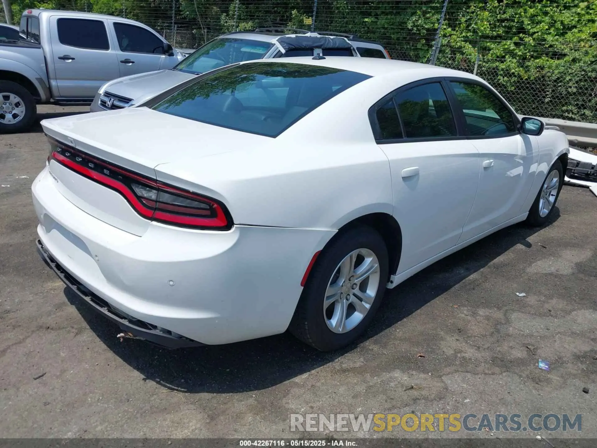 4 Photograph of a damaged car 2C3CDXBG1KH725341 DODGE CHARGER 2019