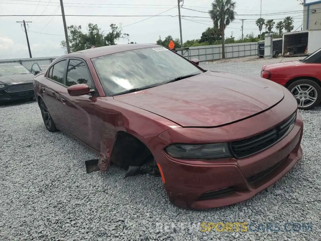 4 Photograph of a damaged car 2C3CDXBG1KH730295 DODGE CHARGER 2019