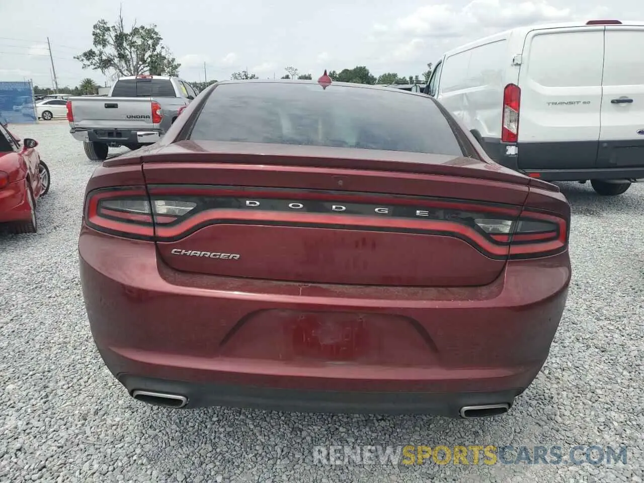 6 Photograph of a damaged car 2C3CDXBG1KH730295 DODGE CHARGER 2019