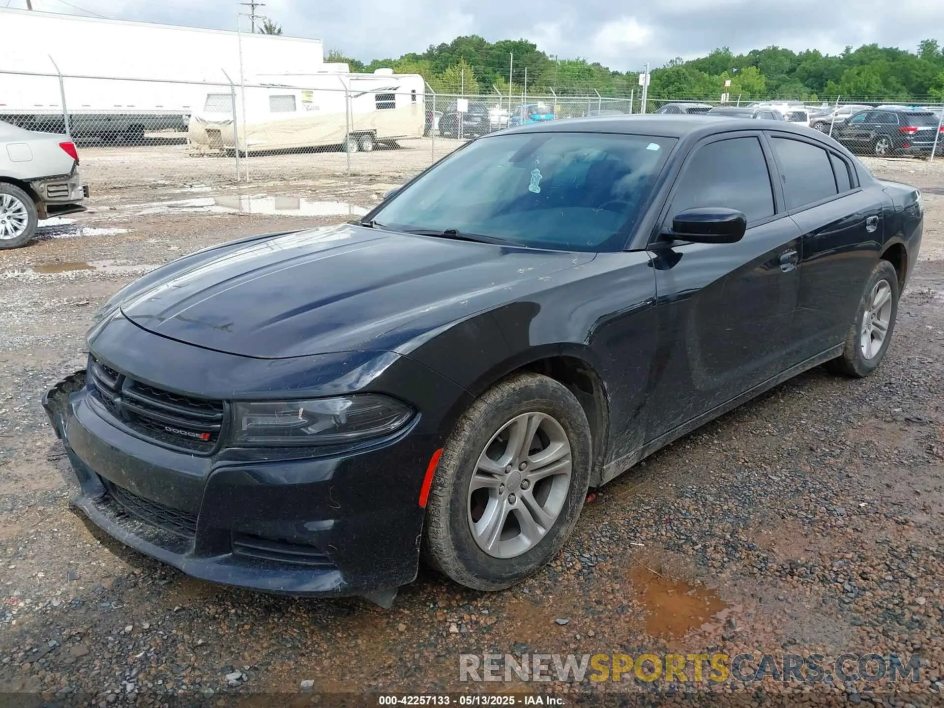 2 Photograph of a damaged car 2C3CDXBG1KH754225 DODGE CHARGER 2019