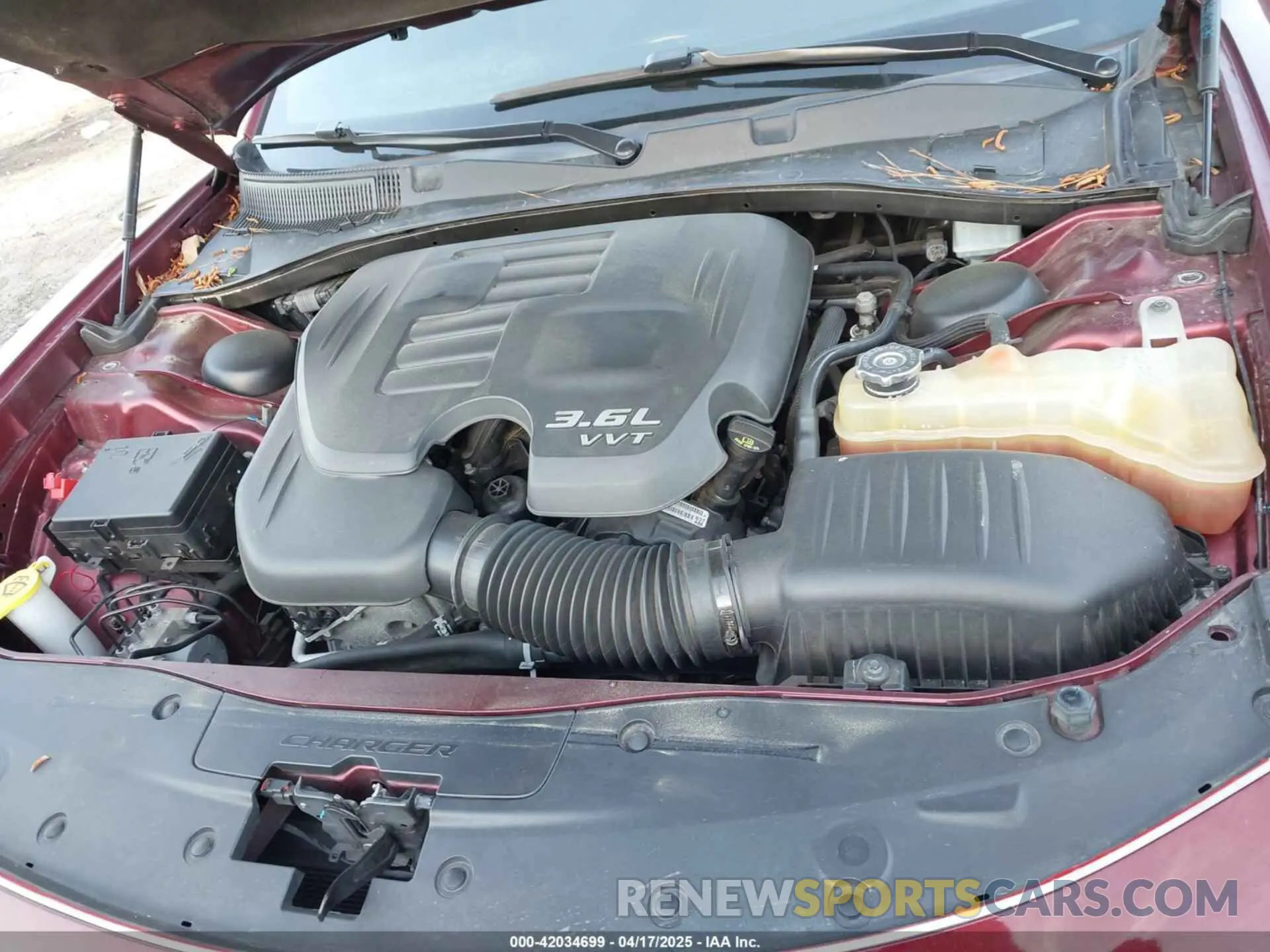 10 Photograph of a damaged car 2C3CDXBG2KH636426 DODGE CHARGER 2019
