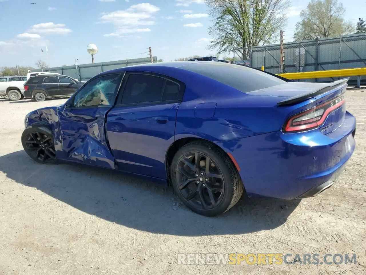 2 Photograph of a damaged car 2C3CDXBG2KH650567 DODGE CHARGER 2019