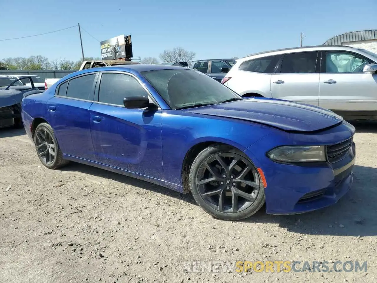 4 Photograph of a damaged car 2C3CDXBG2KH650567 DODGE CHARGER 2019
