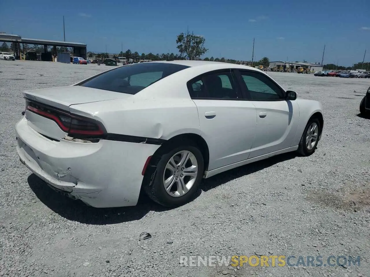 3 Photograph of a damaged car 2C3CDXBG2KH664761 DODGE CHARGER 2019