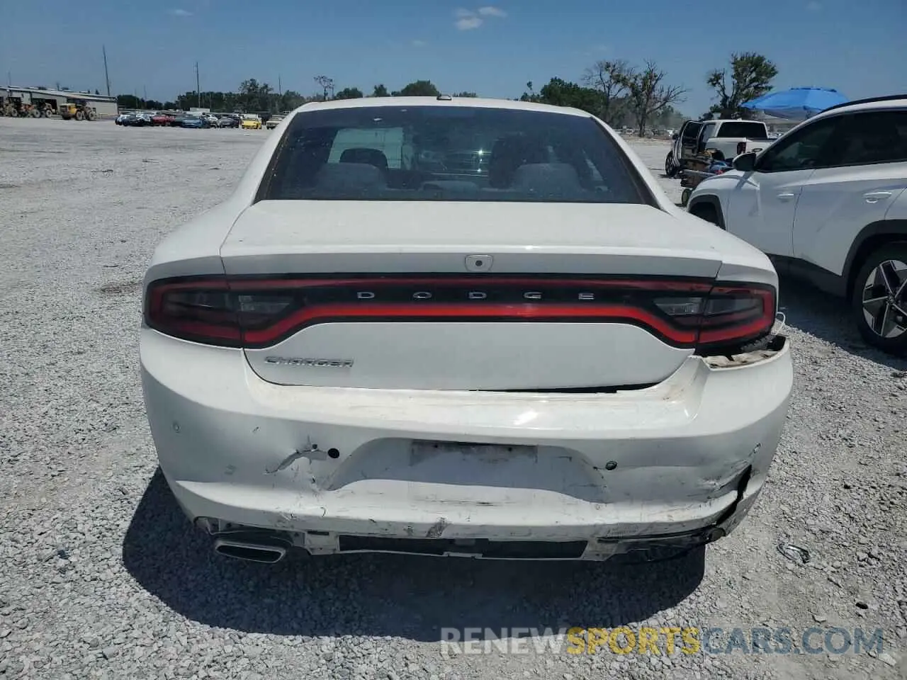 6 Photograph of a damaged car 2C3CDXBG2KH664761 DODGE CHARGER 2019