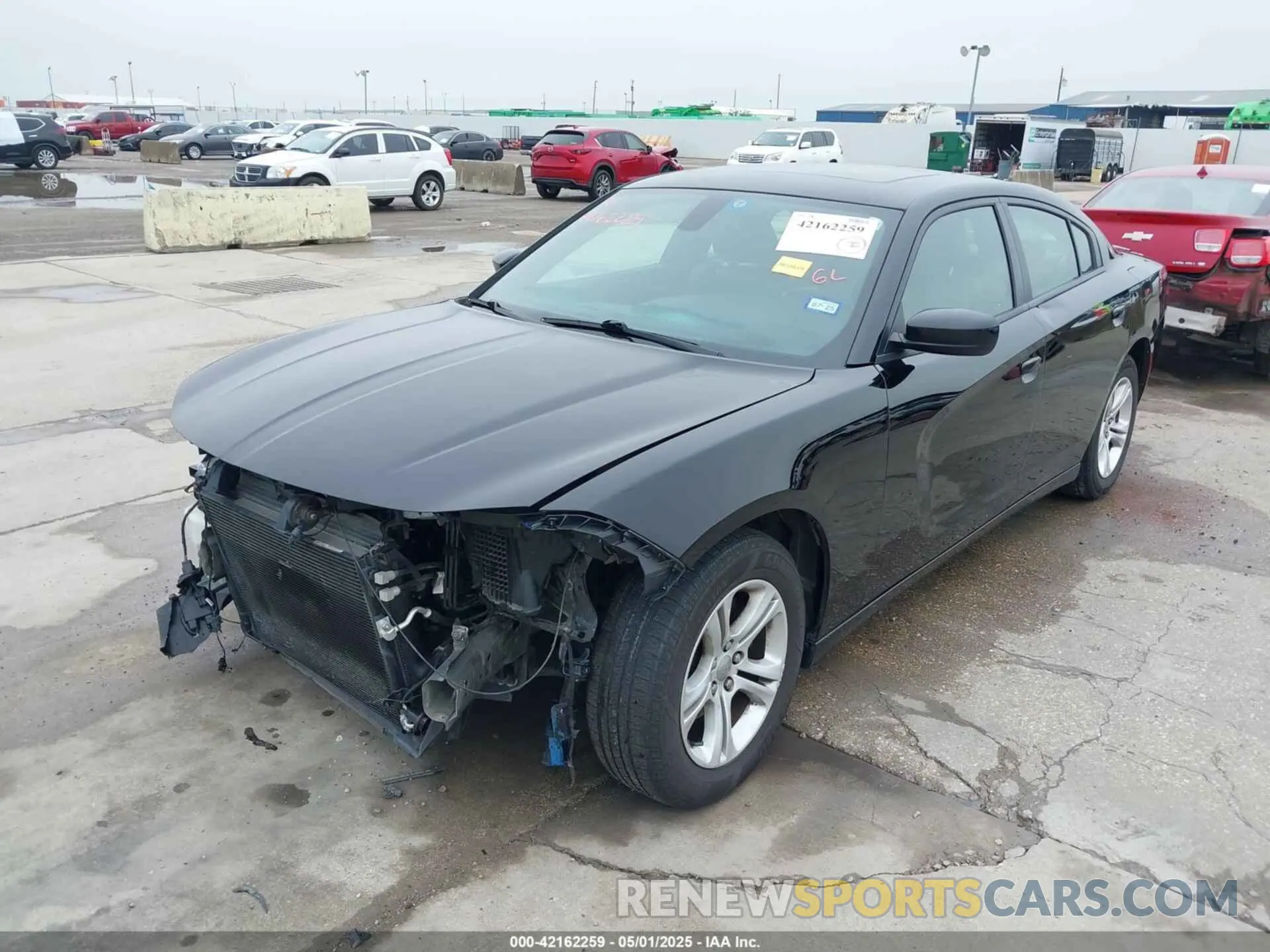 2 Photograph of a damaged car 2C3CDXBG2KH692270 DODGE CHARGER 2019