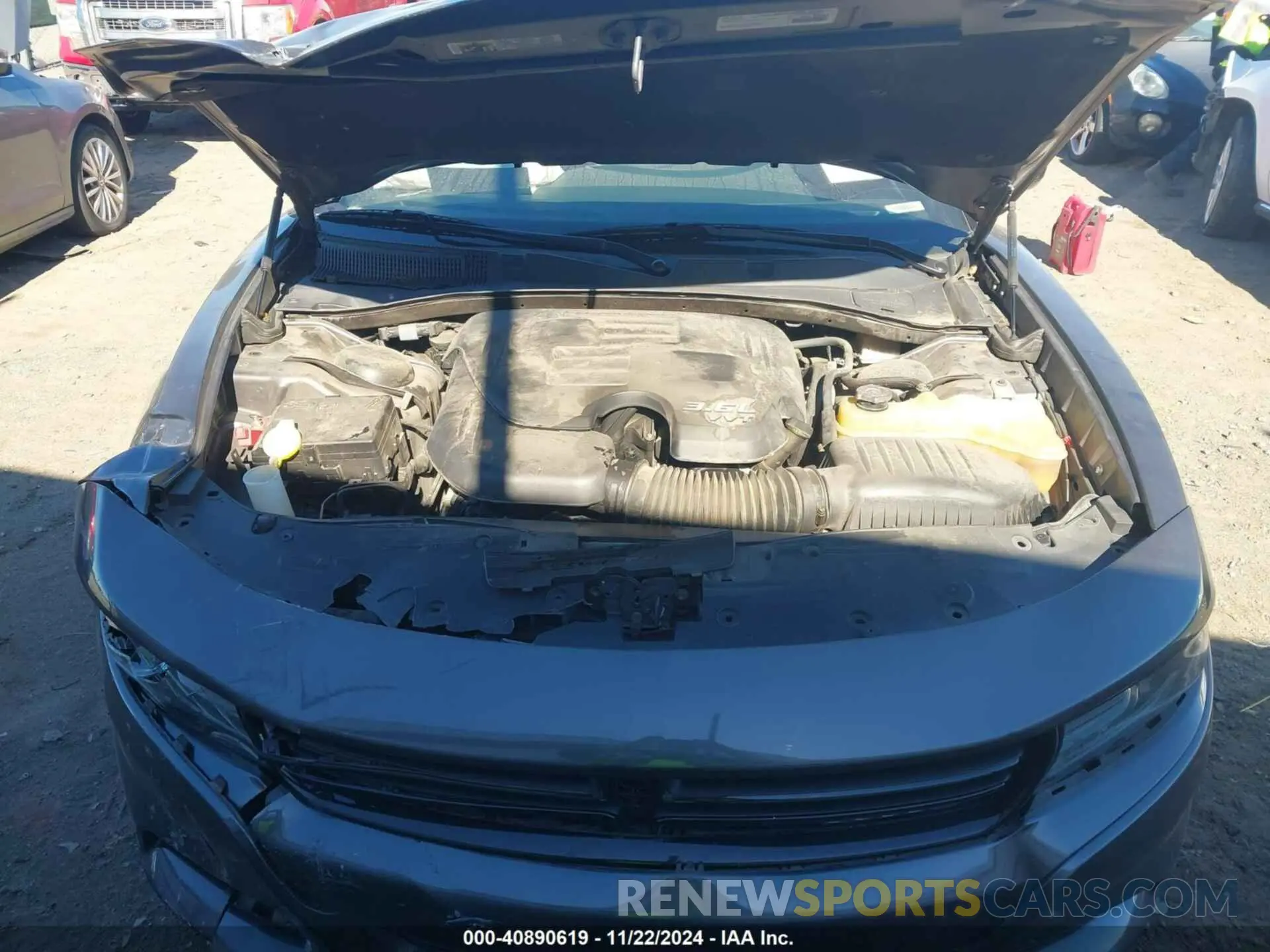 10 Photograph of a damaged car 2C3CDXBG2KH720178 DODGE CHARGER 2019