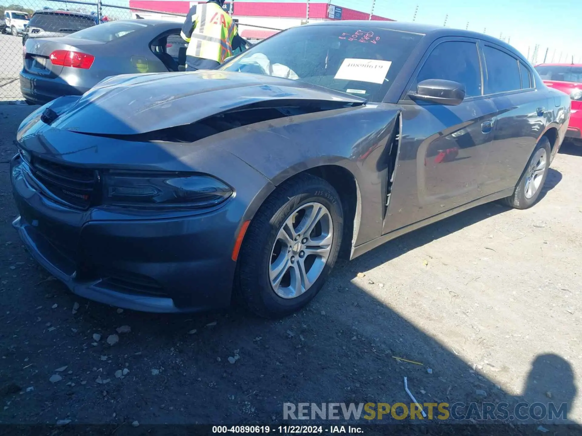 2 Photograph of a damaged car 2C3CDXBG2KH720178 DODGE CHARGER 2019
