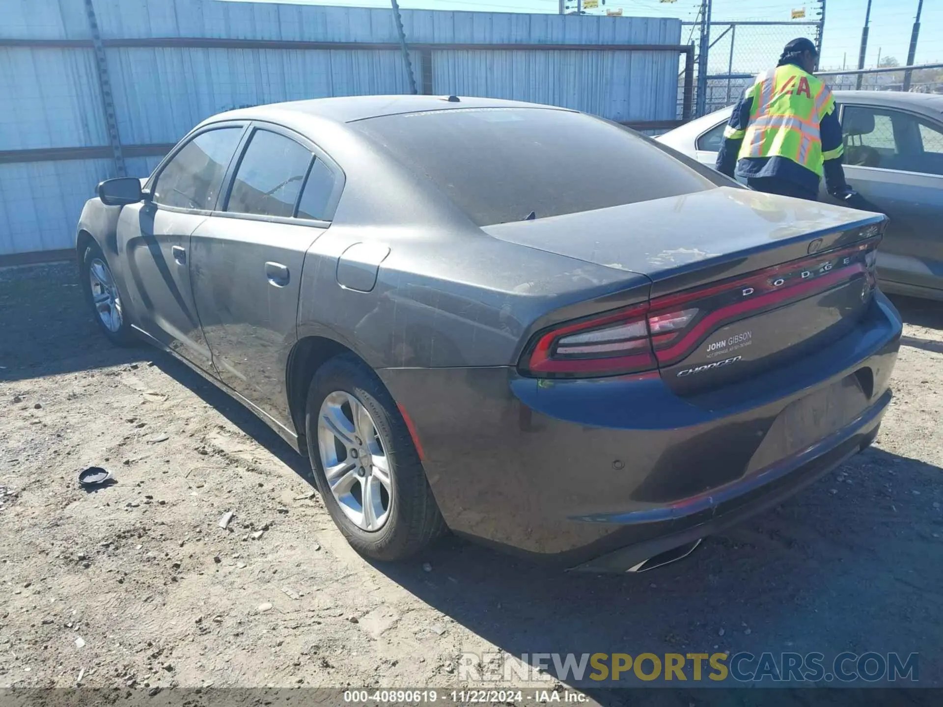 3 Photograph of a damaged car 2C3CDXBG2KH720178 DODGE CHARGER 2019