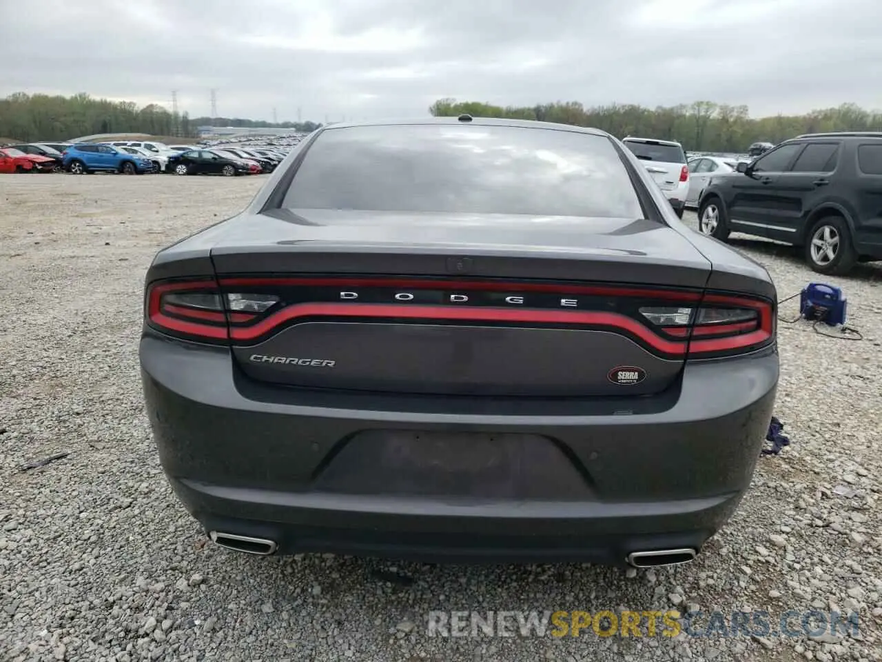 6 Photograph of a damaged car 2C3CDXBG2KH743640 DODGE CHARGER 2019