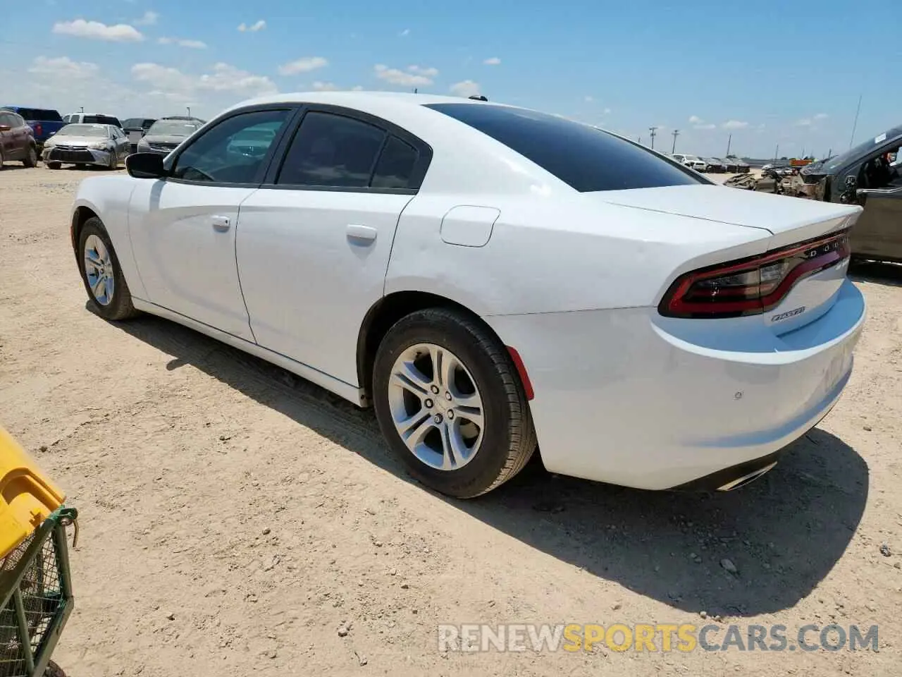 2 Photograph of a damaged car 2C3CDXBG2KH754850 DODGE CHARGER 2019