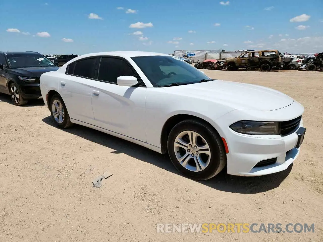 4 Photograph of a damaged car 2C3CDXBG2KH754850 DODGE CHARGER 2019