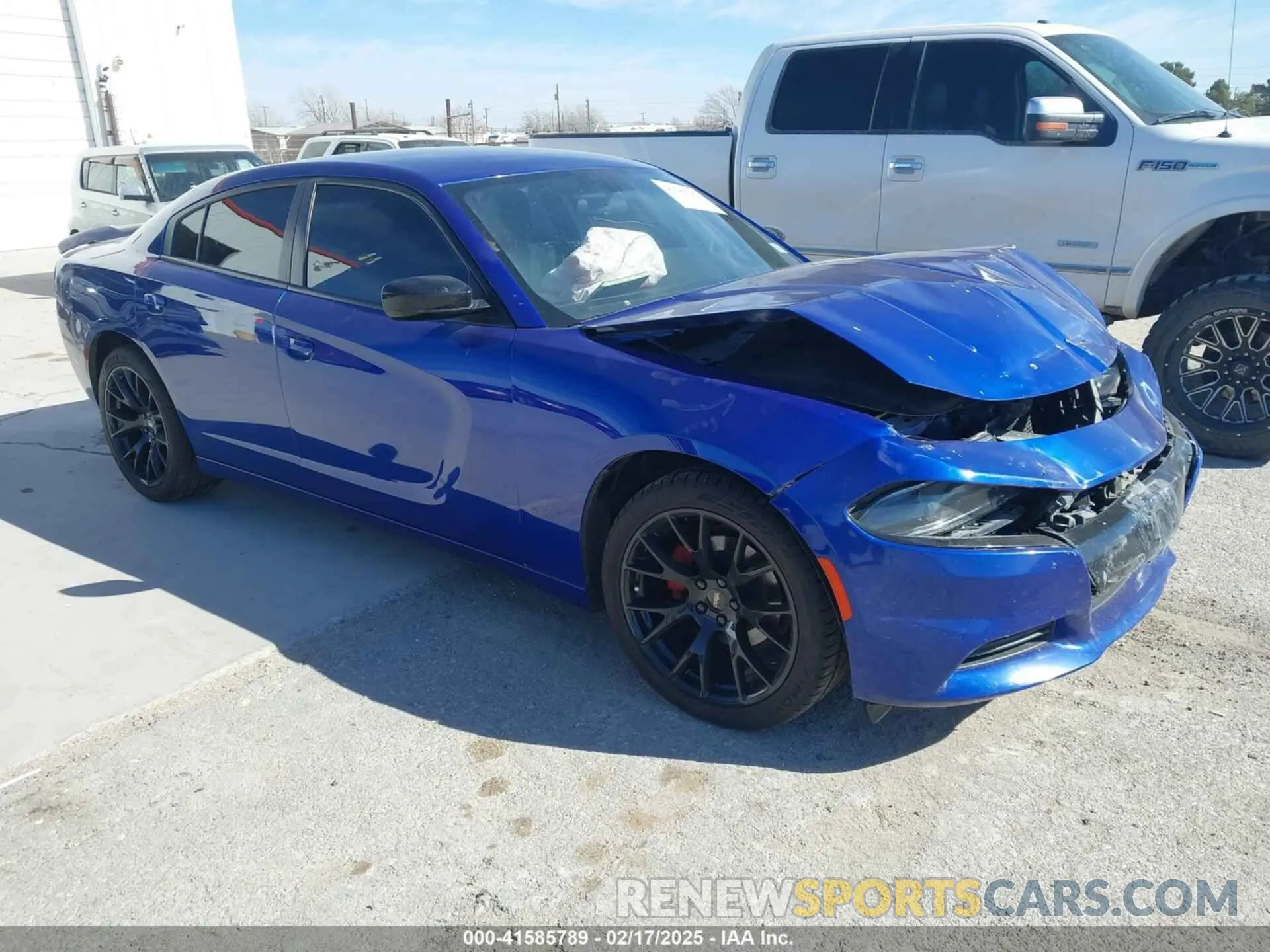 1 Photograph of a damaged car 2C3CDXBG3KH506347 DODGE CHARGER 2019