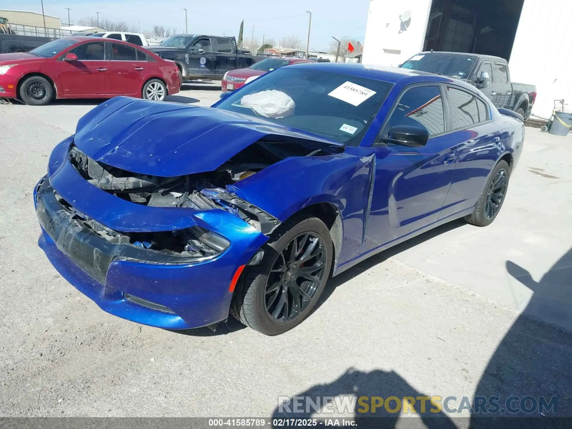 2 Photograph of a damaged car 2C3CDXBG3KH506347 DODGE CHARGER 2019