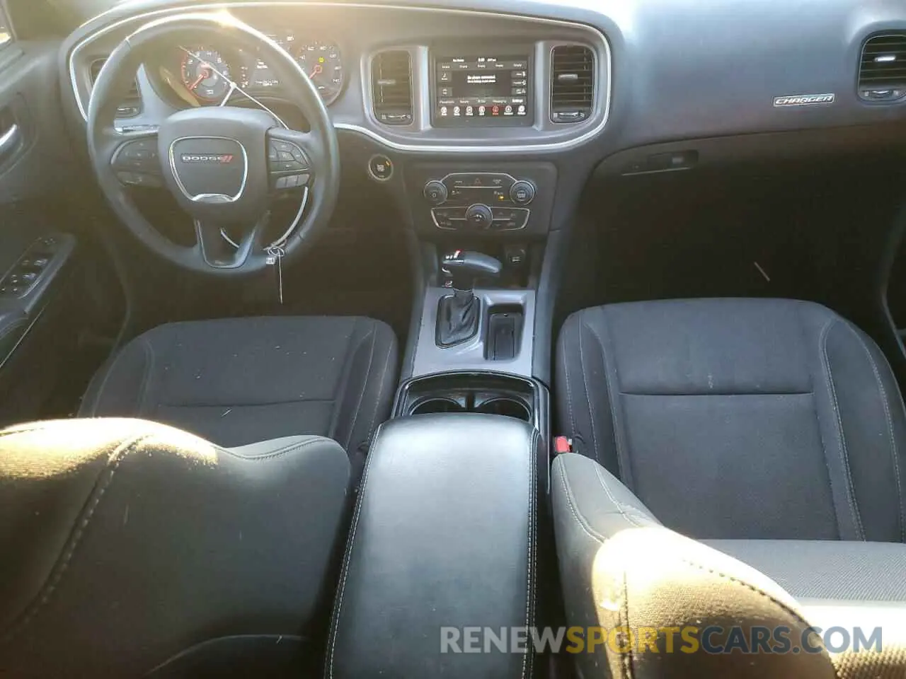 8 Photograph of a damaged car 2C3CDXBG3KH615164 DODGE CHARGER 2019