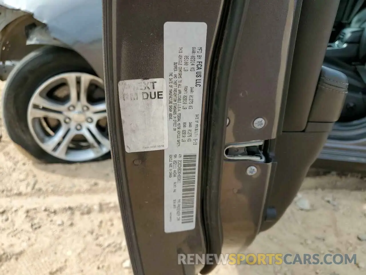 13 Photograph of a damaged car 2C3CDXBG3KH653011 DODGE CHARGER 2019