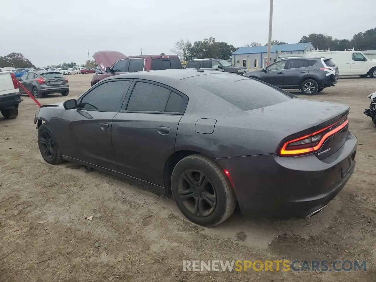 2 Photograph of a damaged car 2C3CDXBG3KH655616 DODGE CHARGER 2019
