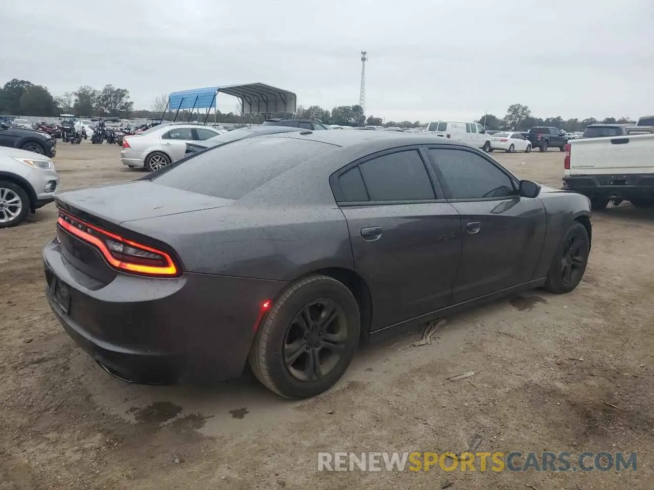 3 Photograph of a damaged car 2C3CDXBG3KH655616 DODGE CHARGER 2019
