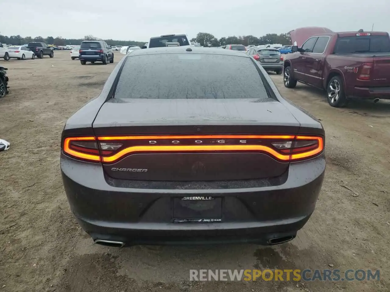 6 Photograph of a damaged car 2C3CDXBG3KH655616 DODGE CHARGER 2019