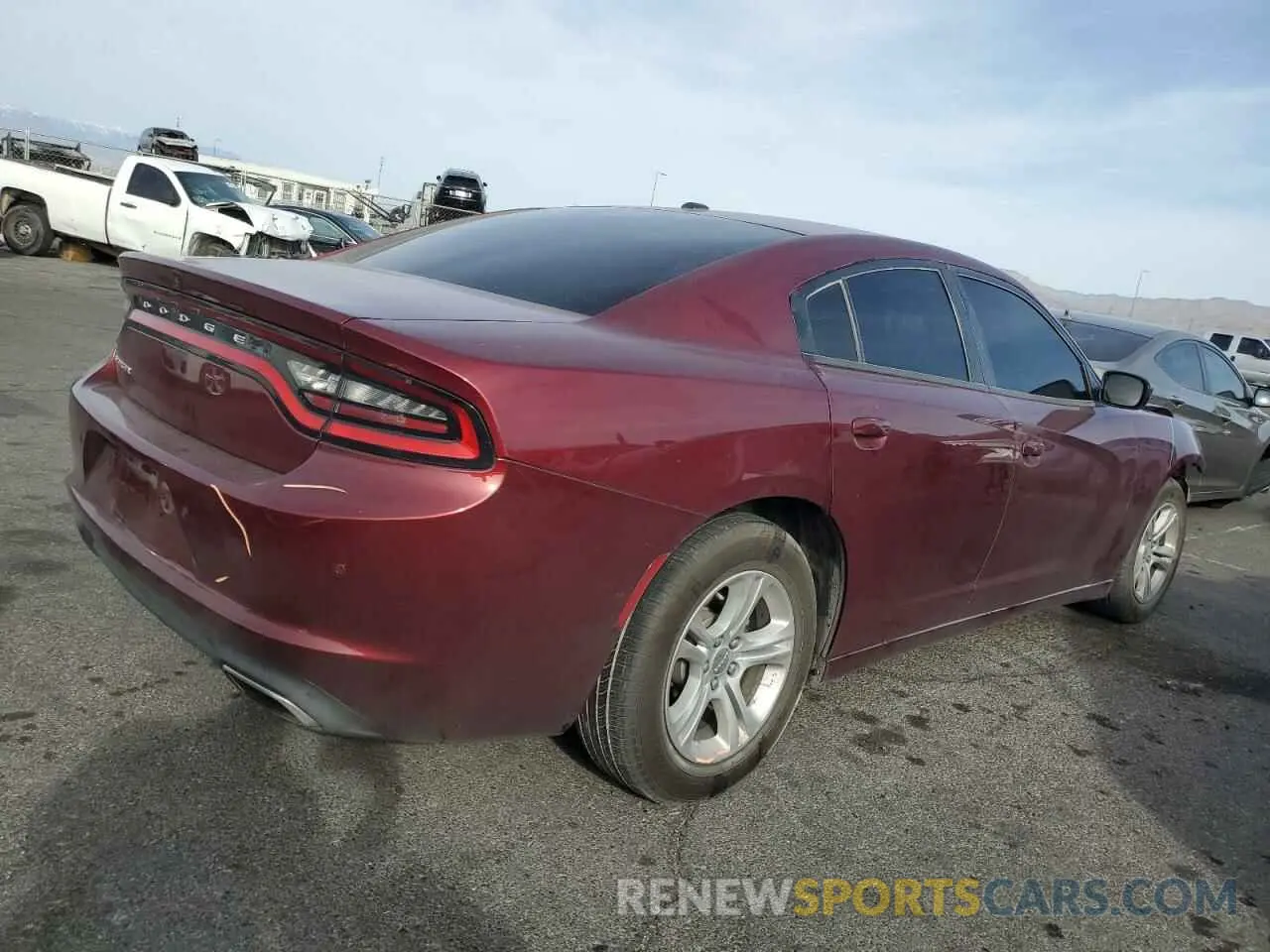 3 Photograph of a damaged car 2C3CDXBG3KH692634 DODGE CHARGER 2019