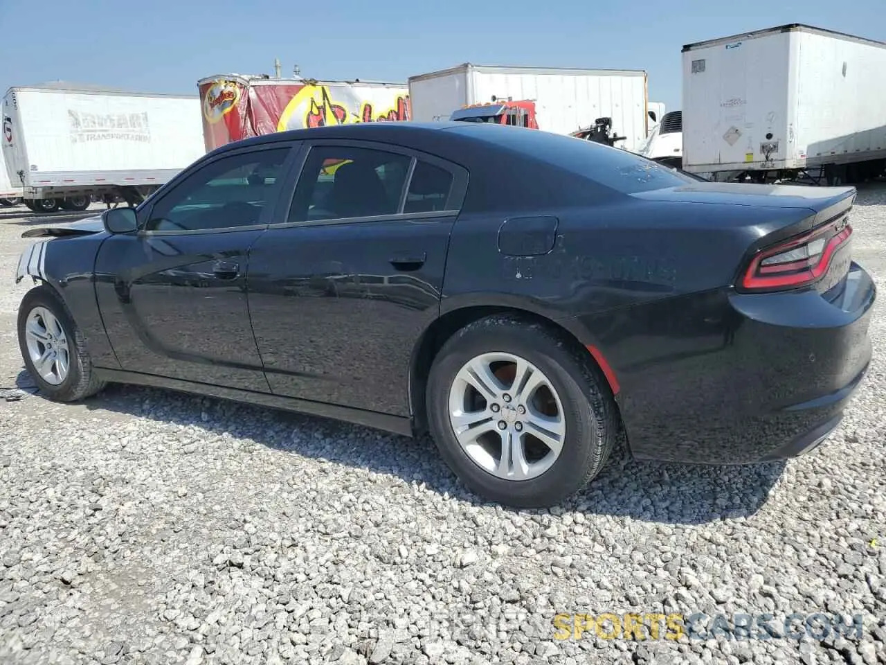 2 Photograph of a damaged car 2C3CDXBG3KH707875 DODGE CHARGER 2019