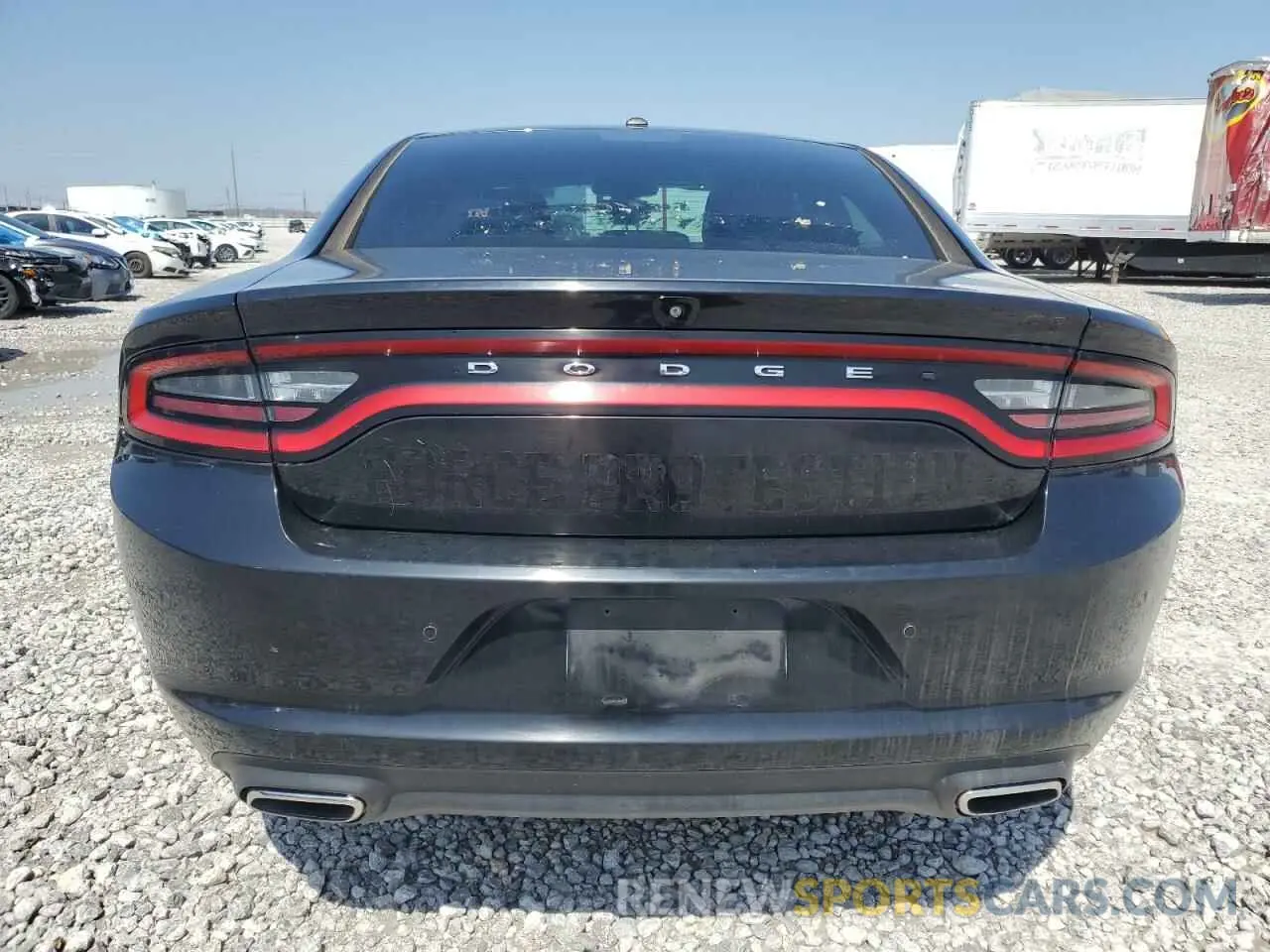 6 Photograph of a damaged car 2C3CDXBG3KH707875 DODGE CHARGER 2019