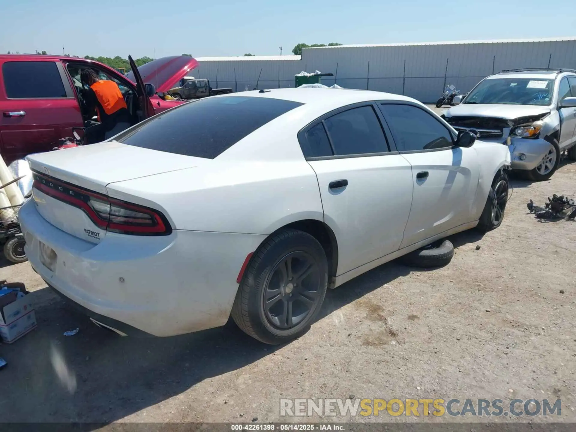 4 Photograph of a damaged car 2C3CDXBG3KH709772 DODGE CHARGER 2019