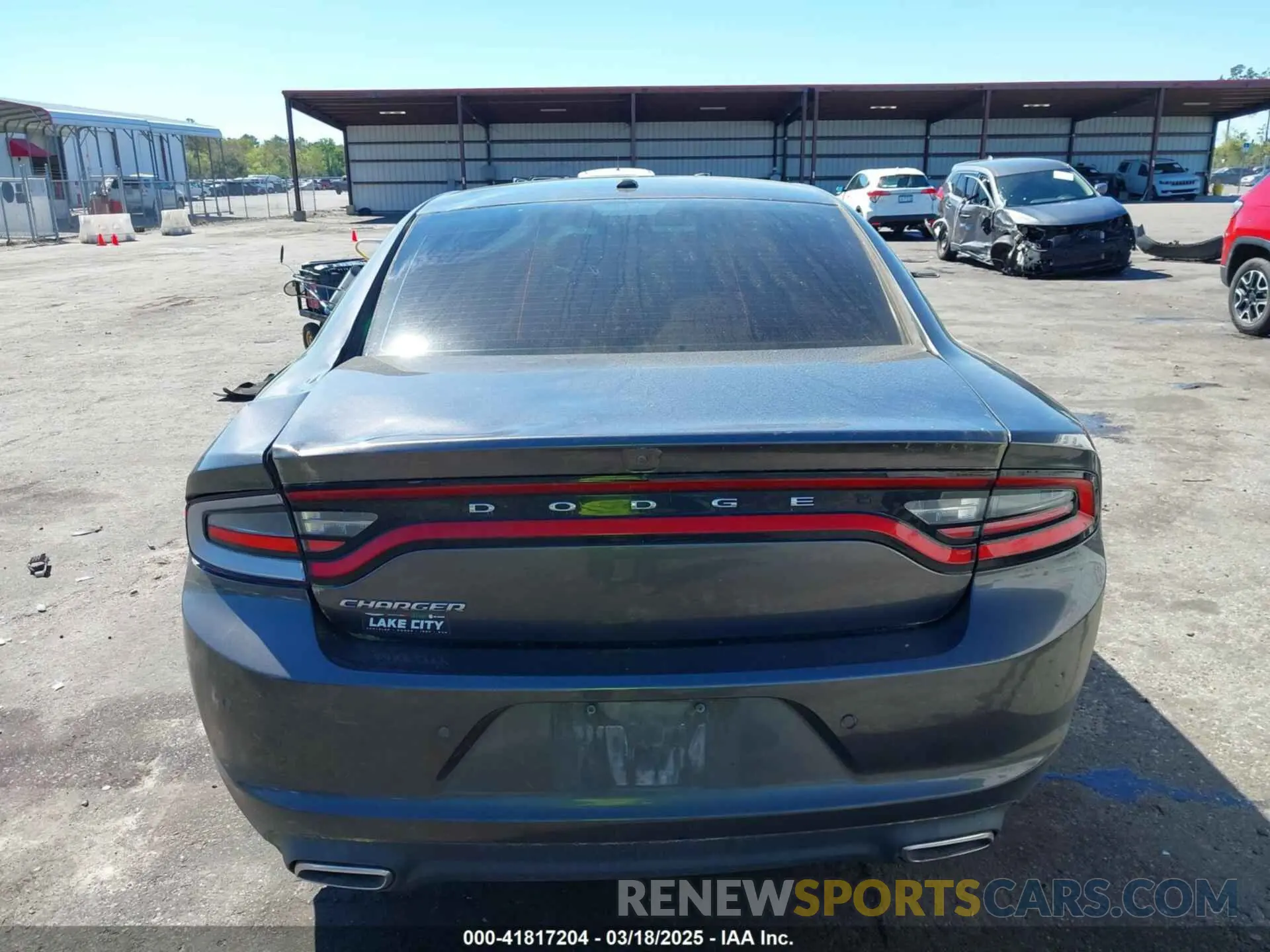 16 Photograph of a damaged car 2C3CDXBG3KH748314 DODGE CHARGER 2019