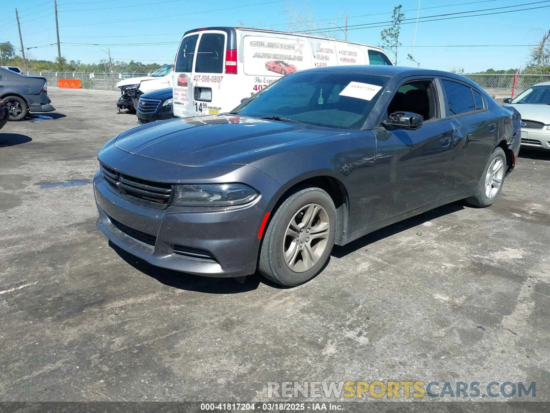 2 Photograph of a damaged car 2C3CDXBG3KH748314 DODGE CHARGER 2019