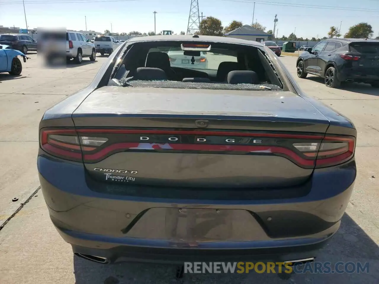 6 Photograph of a damaged car 2C3CDXBG4KH507667 DODGE CHARGER 2019