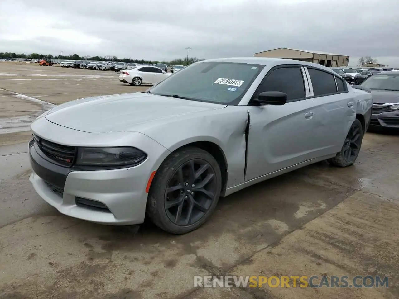 1 Photograph of a damaged car 2C3CDXBG4KH554066 DODGE CHARGER 2019