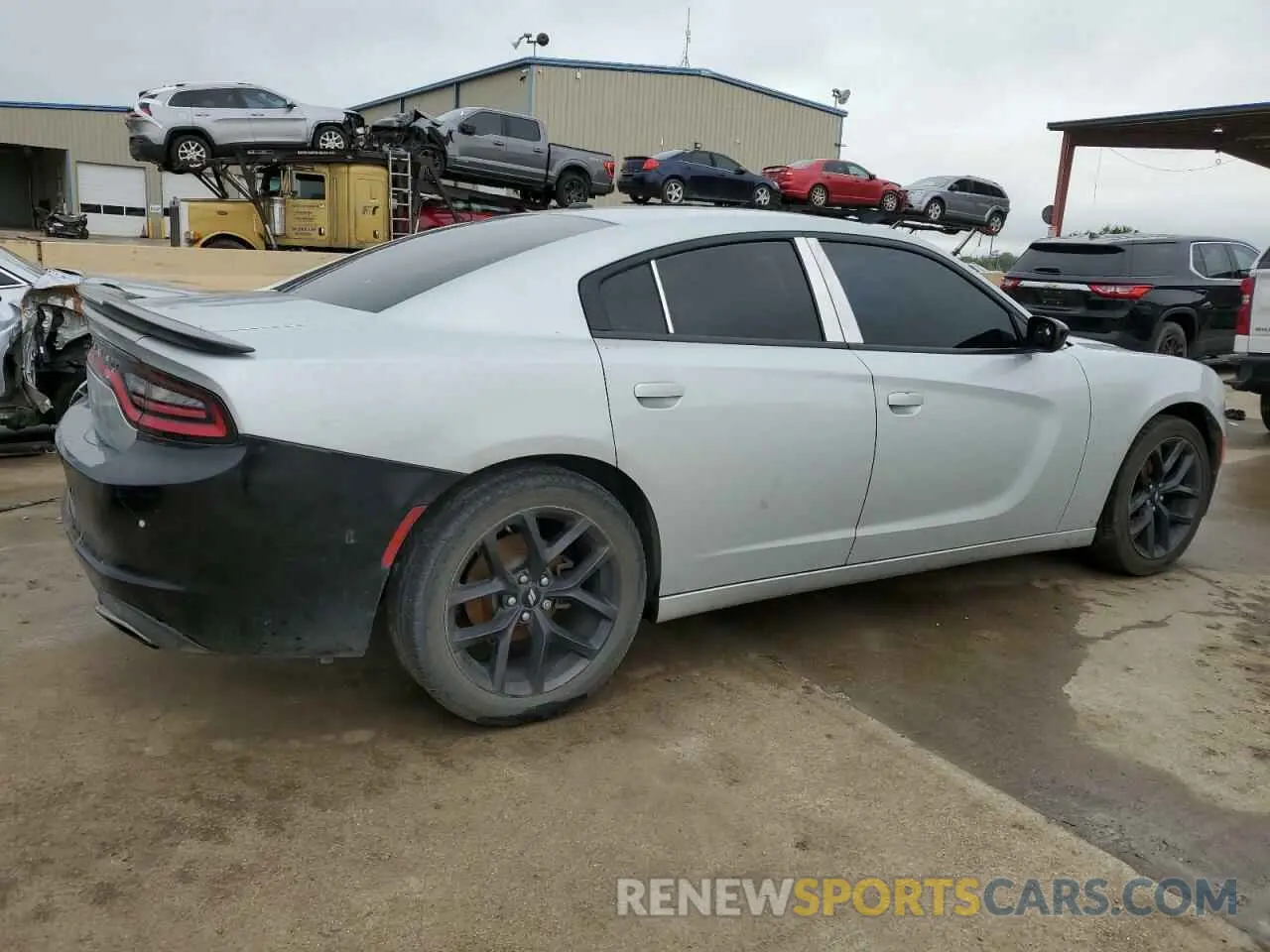 3 Photograph of a damaged car 2C3CDXBG4KH554066 DODGE CHARGER 2019