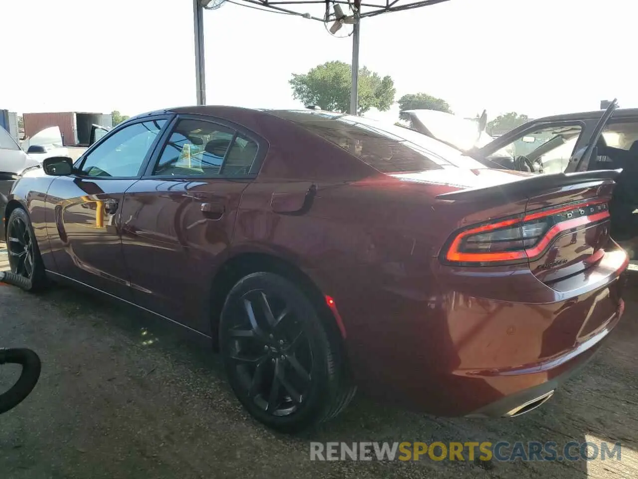 2 Photograph of a damaged car 2C3CDXBG4KH650800 DODGE CHARGER 2019