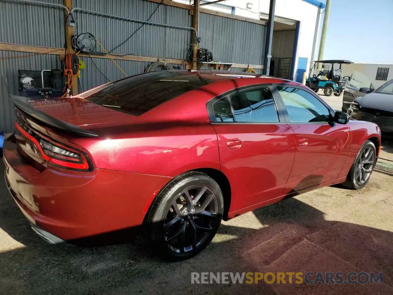 3 Photograph of a damaged car 2C3CDXBG4KH650800 DODGE CHARGER 2019