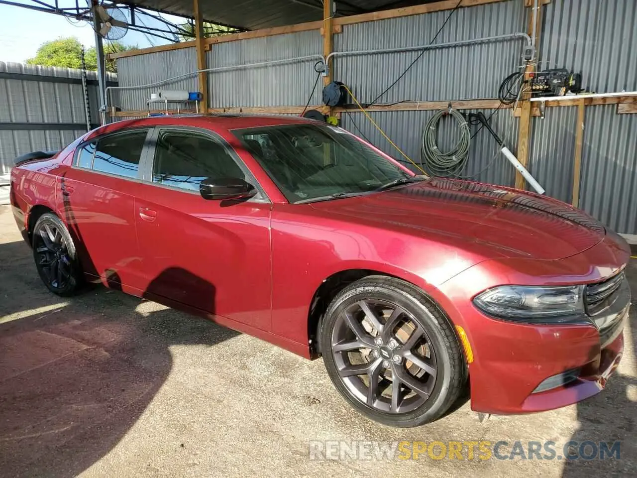 4 Photograph of a damaged car 2C3CDXBG4KH650800 DODGE CHARGER 2019