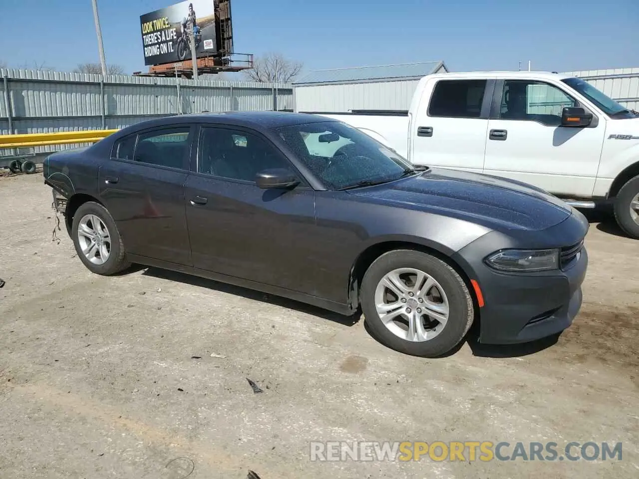 4 Photograph of a damaged car 2C3CDXBG4KH655690 DODGE CHARGER 2019