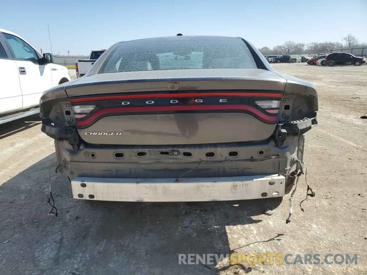 6 Photograph of a damaged car 2C3CDXBG4KH655690 DODGE CHARGER 2019