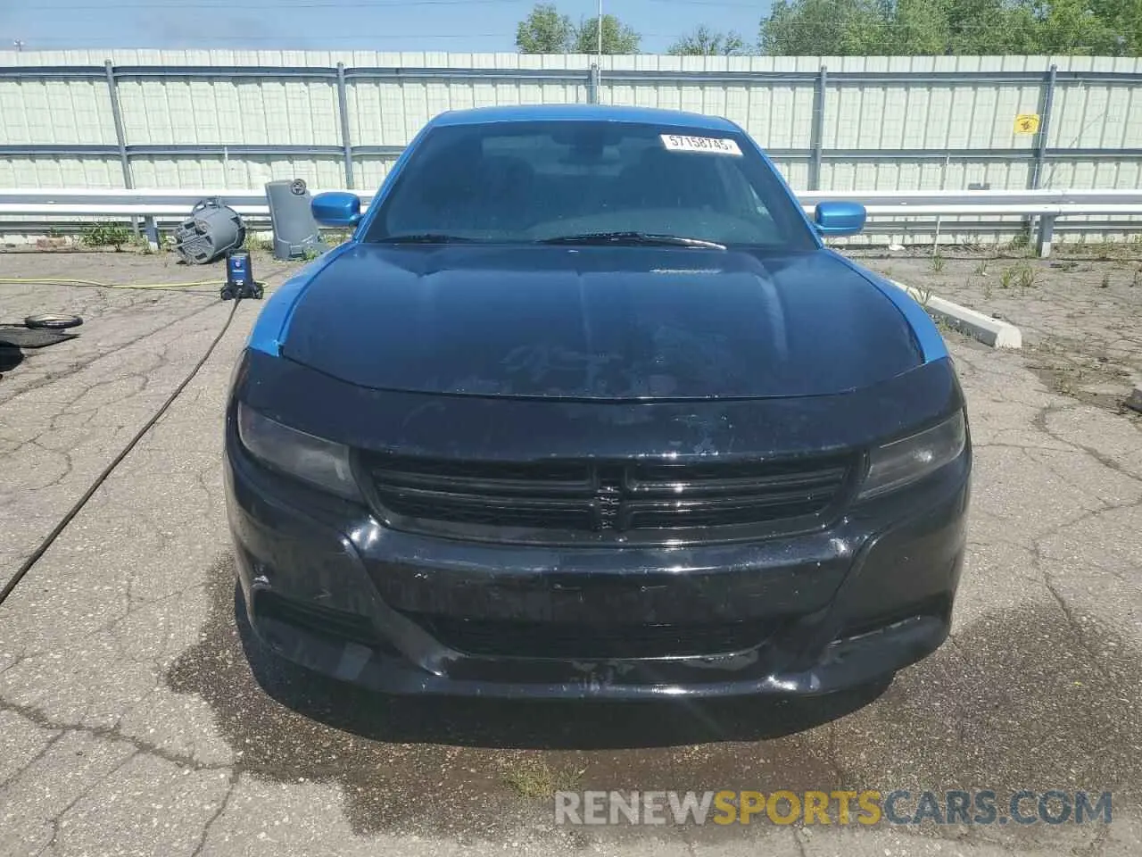 5 Photograph of a damaged car 2C3CDXBG4KH658489 DODGE CHARGER 2019