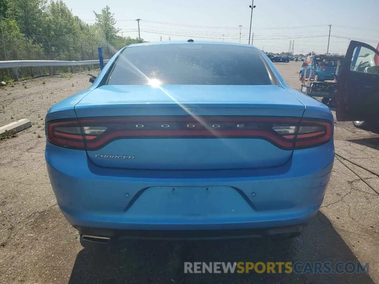 6 Photograph of a damaged car 2C3CDXBG4KH658489 DODGE CHARGER 2019