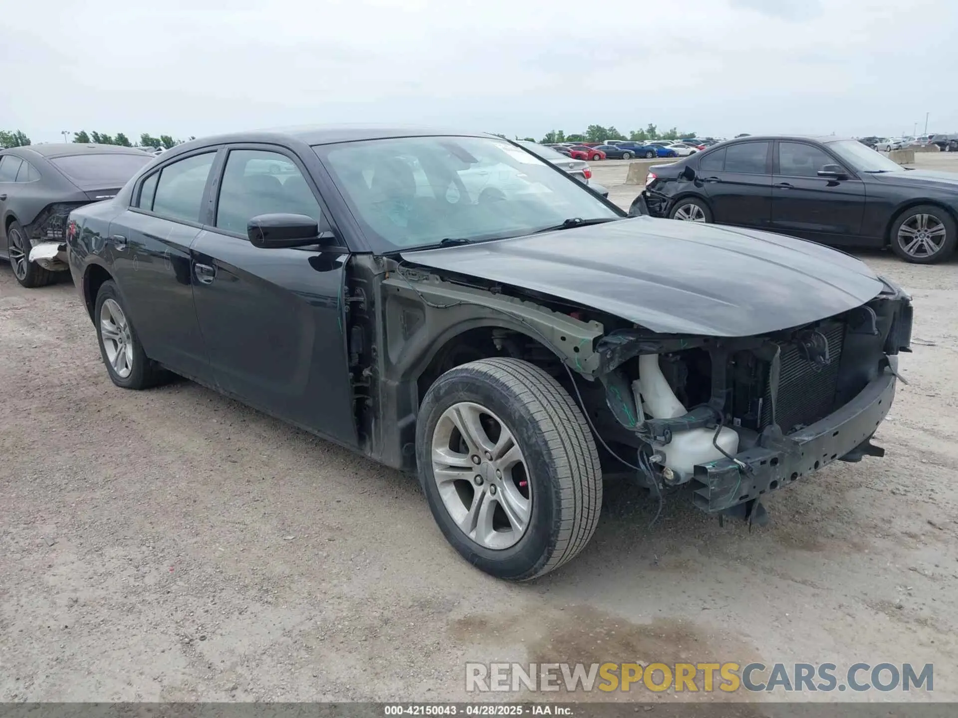 1 Photograph of a damaged car 2C3CDXBG4KH707786 DODGE CHARGER 2019