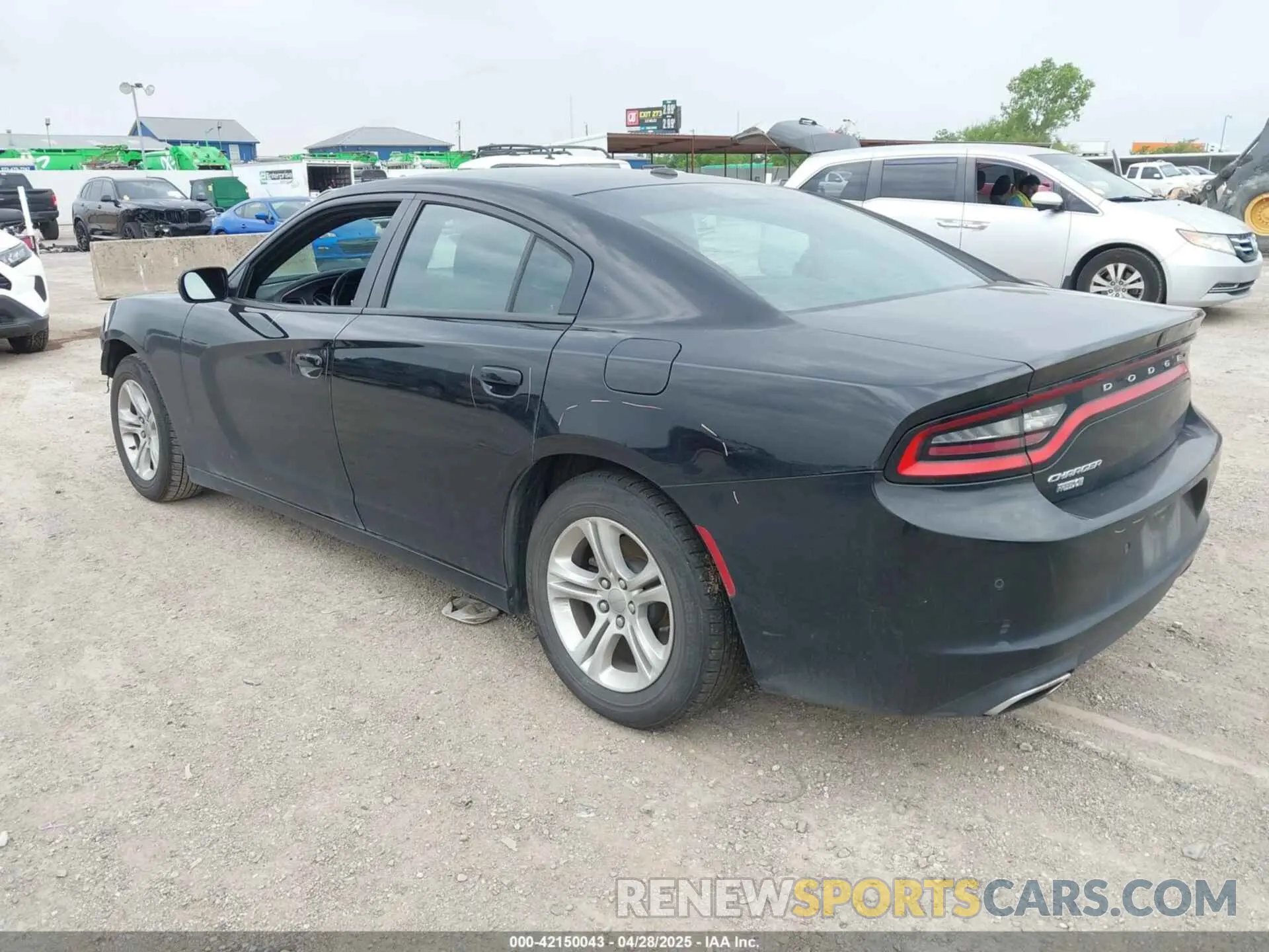 3 Photograph of a damaged car 2C3CDXBG4KH707786 DODGE CHARGER 2019