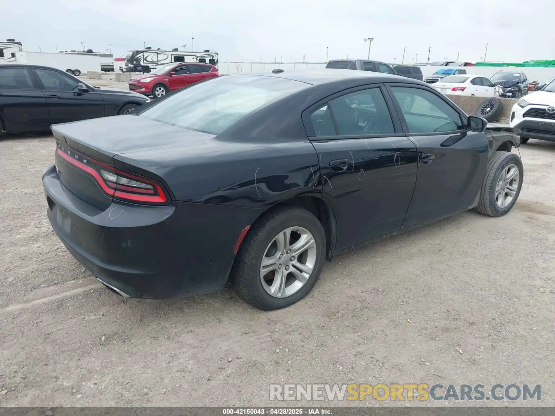 4 Photograph of a damaged car 2C3CDXBG4KH707786 DODGE CHARGER 2019