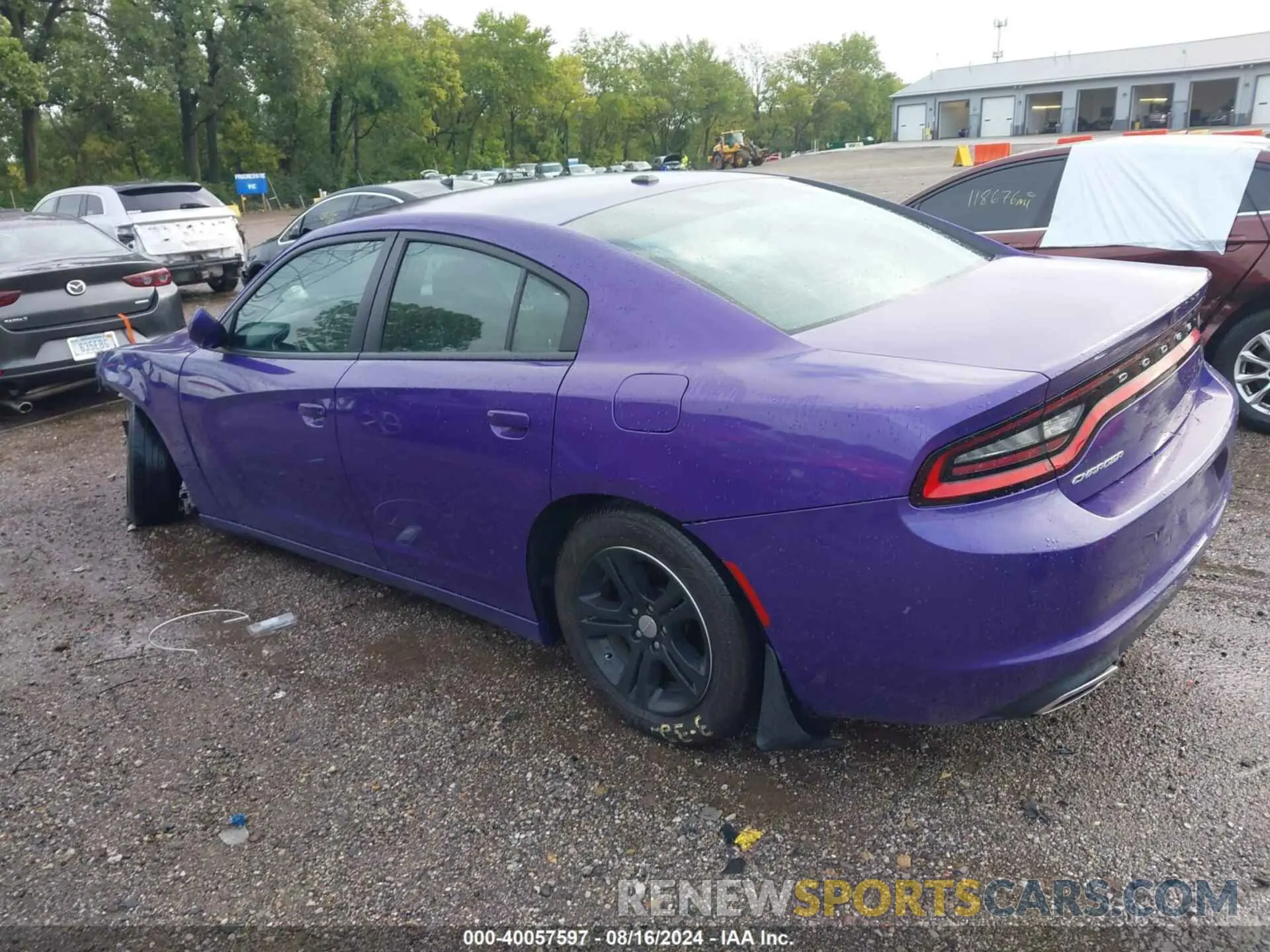 3 Photograph of a damaged car 2C3CDXBG4KH723258 DODGE CHARGER 2019
