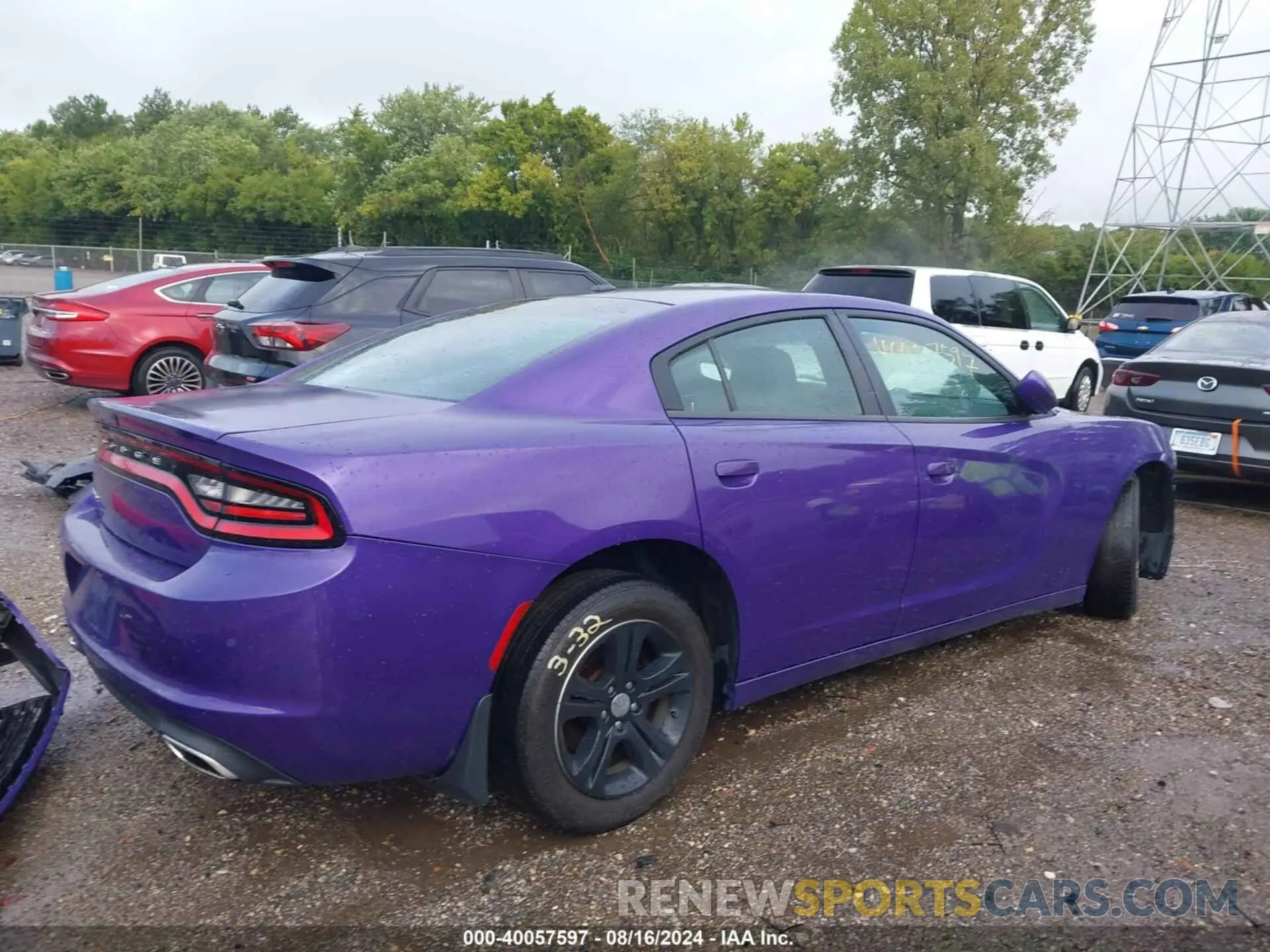 4 Photograph of a damaged car 2C3CDXBG4KH723258 DODGE CHARGER 2019