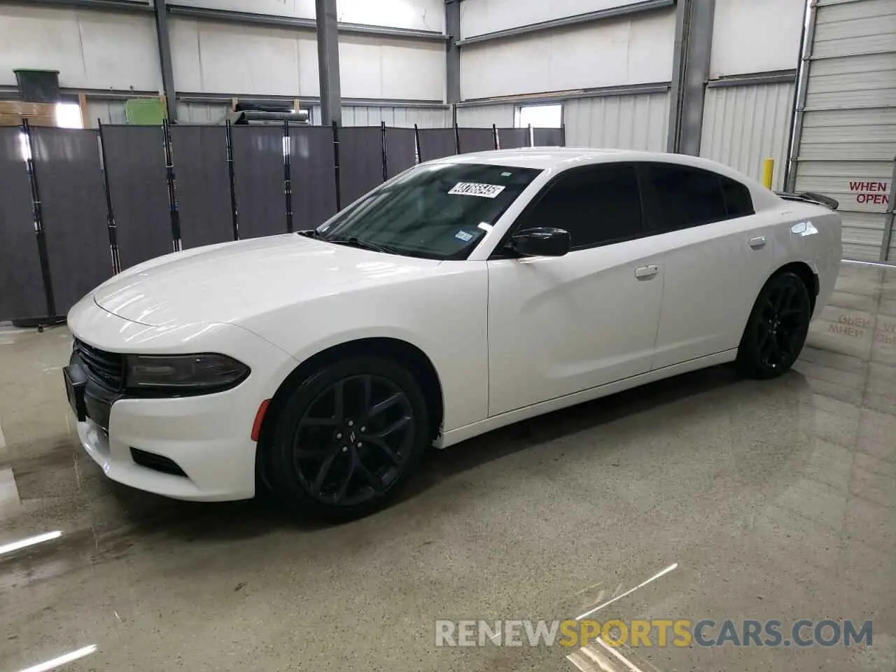 1 Photograph of a damaged car 2C3CDXBG4KH734678 DODGE CHARGER 2019