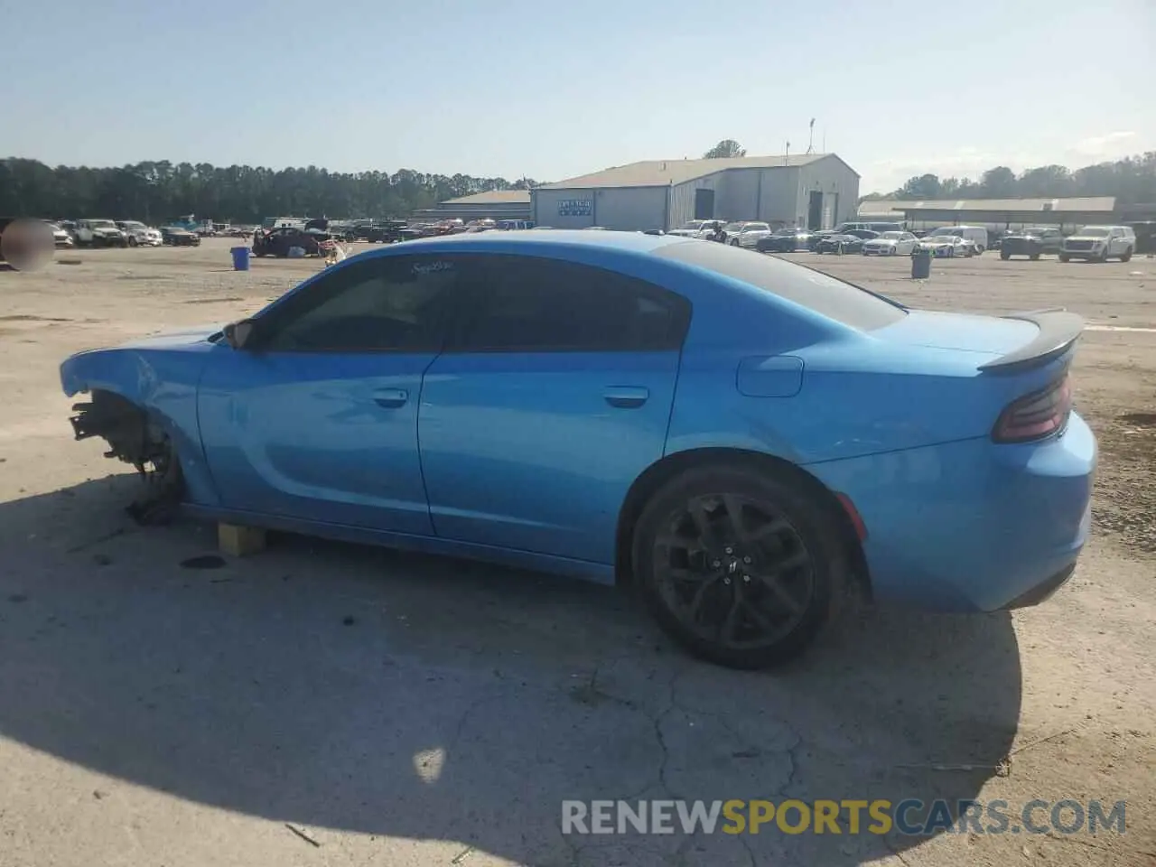 2 Photograph of a damaged car 2C3CDXBG4KH734793 DODGE CHARGER 2019